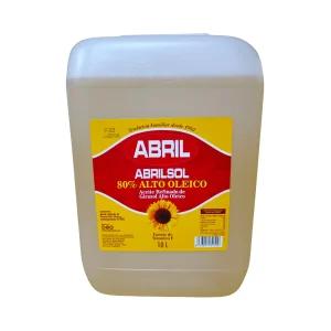 Abrilsol alto oleico aceite refinado girasol 10L