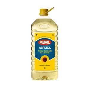 Aceite refinado de girasol Abrilsol 5 L