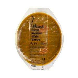 Lentejas tradicionales estofadas Lume 450 g