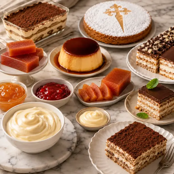 Postres Dulces Repostería Membrillos Mayonesas