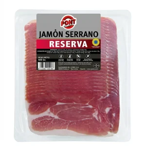 jamon serrano lonchas pont 500 gr